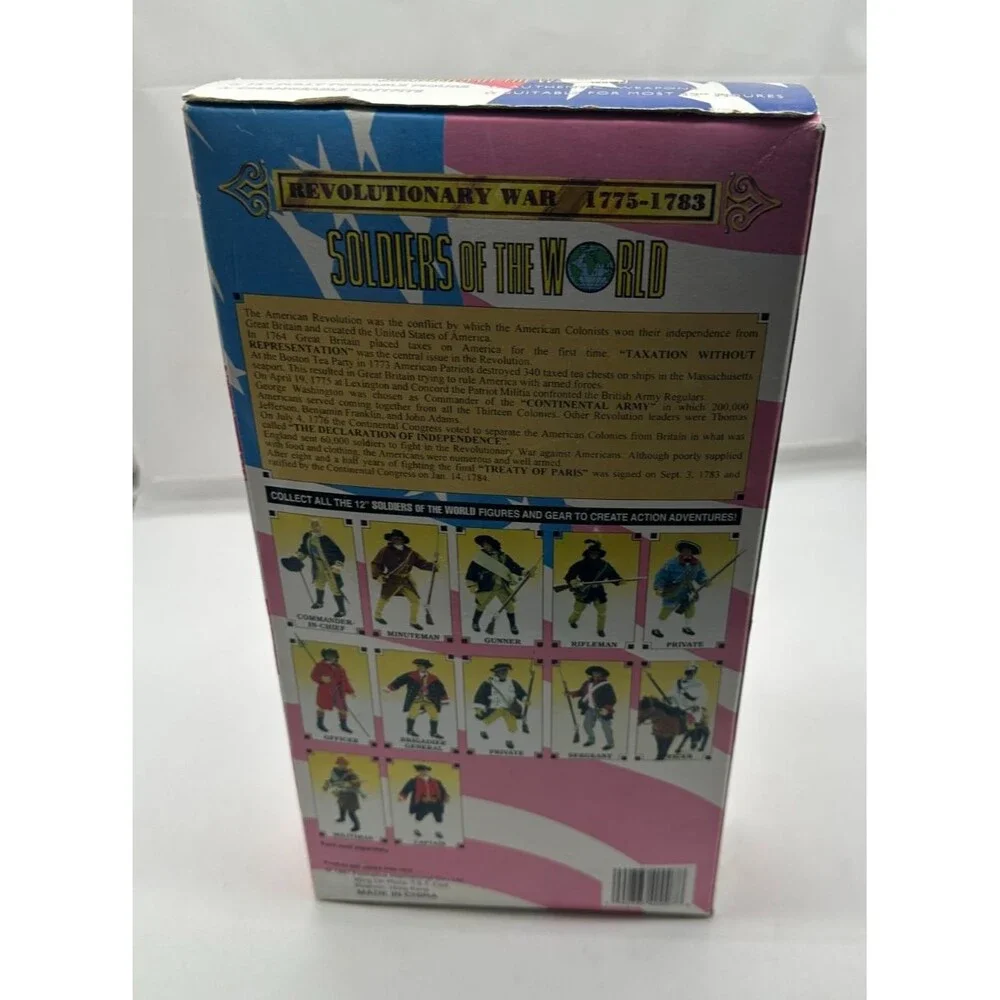New NIB Soldiers of the World - Sergeant 6th Regiment Continental Army NOS
